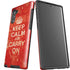 Keep Calm and Carry On Distressed Galaxy Note 10 Pro Case