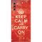 Keep Calm and Carry On Distressed Galaxy Note 10 Skin