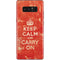 Keep Calm and Carry On Distressed Galaxy Note 8 Skin