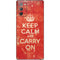 Keep Calm and Carry On Distressed Galaxy Note20 5G Skin