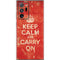 Keep Calm and Carry On Distressed Galaxy Note20 Ultra 5G Skin