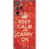 Keep Calm and Carry On Distressed Galaxy Note20 Ultra 5G Skin