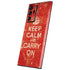 Keep Calm and Carry On Distressed Galaxy Note20 Ultra 5G Skin