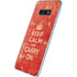Keep Calm and Carry On Distressed Galaxy S10e Skin