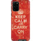 Keep Calm and Carry On Distressed Galaxy S20 Plus Pro Case