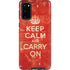 Keep Calm and Carry On Distressed Galaxy S20 Pro Case