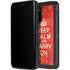 Keep Calm and Carry On Distressed Galaxy S20 Waterproof Case