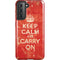Keep Calm and Carry On Distressed Galaxy S21 5G Pro Case