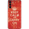Keep Calm and Carry On Distressed Galaxy S21 5G Skin
