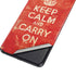 Keep Calm and Carry On Distressed Galaxy S21 5G Skin