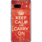 Keep Calm and Carry On Distressed Google Pixel 7a Skin