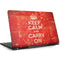 Keep Calm and Carry On Distressed Dell Inspiron Skin