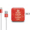 Keep Calm and Carry On Distressed iPad Charger (10W USB) Skin
