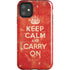 Keep Calm and Carry On Distressed iPhone 11 Impact Case