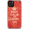Keep Calm and Carry On Distressed iPhone 11 Pro Clear Case