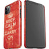 Keep Calm and Carry On Distressed iPhone 11 Pro Max Lite Case