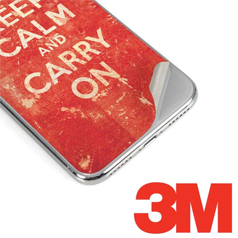 Keep Calm and Carry On Distressed iPhone 11 Pro Skin