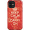 Keep Calm and Carry On Distressed iPhone 12 Impact Case