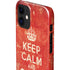 Keep Calm and Carry On Distressed iPhone 12 Mini Lite Case