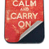 Keep Calm and Carry On Distressed iPhone 12 Skin