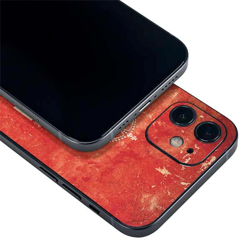 Keep Calm and Carry On Distressed iPhone 12 Skin