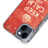 Keep Calm and Carry On Distressed iPhone 15 MagSafe Case