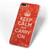 Keep Calm and Carry On Distressed iPhone 7 Plus Skin