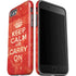 Keep Calm and Carry On Distressed iPhone SE (2nd & 3rd Gen) Pro Case