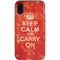 Keep Calm and Carry On Distressed iPhone XR Pro Case