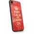 Keep Calm and Carry On Distressed iPhone XR Skin