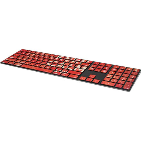 Keep Calm and Carry On Distressed Magic Keyboard with Numeric Keypad Skin