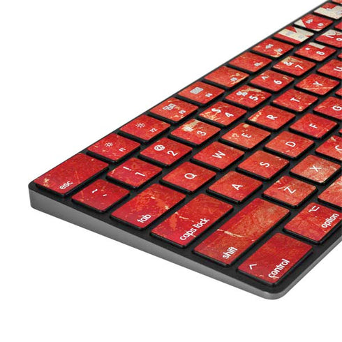 Keep Calm and Carry On Distressed Magic Keyboard with Numeric Keypad Skin