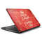 Keep Calm and Carry On Distressed HP Notebook Skin