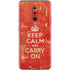 Keep Calm and Carry On Distressed OnePlus 7 Pro Skin