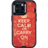 Keep Calm and Carry On Distressed Otterbox Defender iPhone Skin