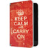 Keep Calm and Carry On Distressed Surface Duo Skin