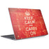 Keep Calm and Carry On Distressed Surface Laptop 2 Skin