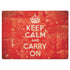 Keep Calm and Carry On Distressed Surface Laptop 2 Skin