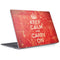 Keep Calm and Carry On Distressed Surface Laptop 3 13.5in Skin