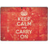 Keep Calm and Carry On Distressed Surface Pro 8 Skin