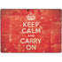Keep Calm and Carry On Distressed Surface Pro 9 Skin