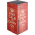 Keep Calm and Carry On Distressed Xbox Series X Console Skin