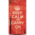 Keep Calm and Carry On Distressed Xbox Series X Console Skin
