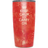 Keep Calm and Carry On Distressed Yeti 20oz Tumbler Skin