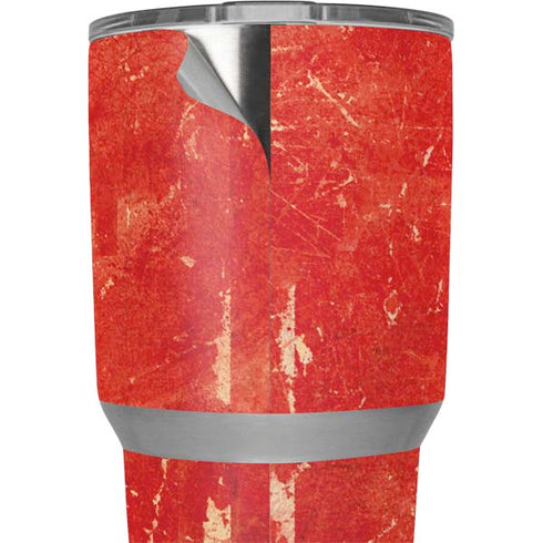 Keep Calm and Carry On Distressed Yeti 30oz Rambler Tumbler Skin