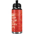 Keep Calm and Carry On Distressed YETI Rambler 36oz Bottle Skin