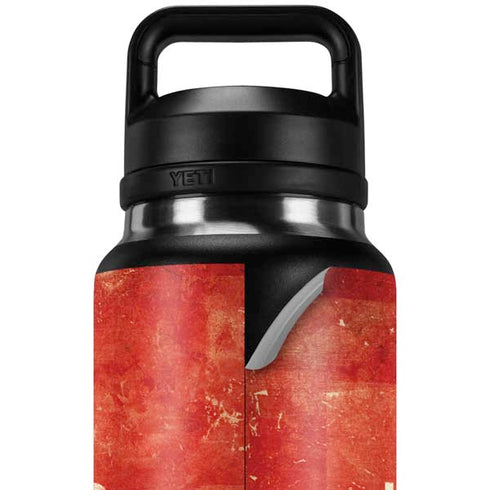 Keep Calm and Carry On Distressed YETI Rambler 36oz Bottle Skin