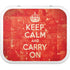 Keep Calm and Carry On Distressed YETI Roadie 24 Hard Cooler Skin
