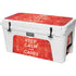 Keep Calm and Carry On Distressed YETI Tundra 75 Hard Cooler Skin
