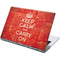 Keep Calm and Carry On Distressed Yoga 910 2-in-1 14in Touch-Screen Skin